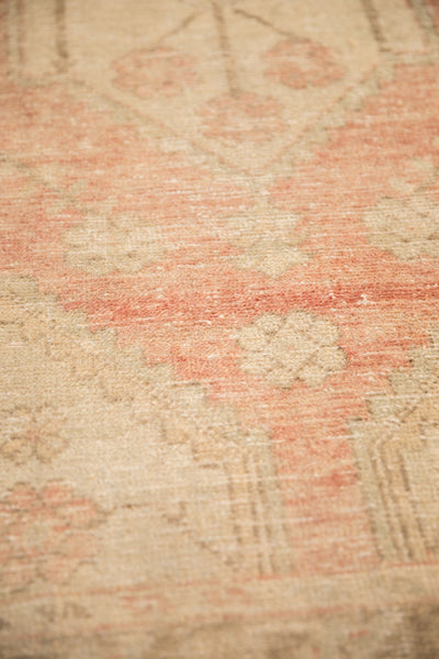 2.5x6.5 Vintage Distressed Oushak Rug Runner