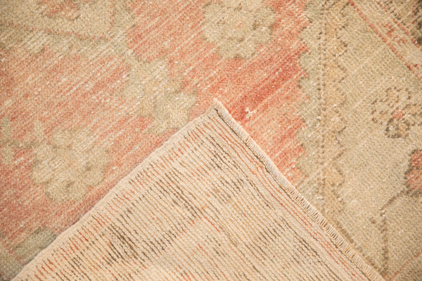 2.5x6.5 Vintage Distressed Oushak Rug Runner