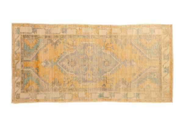 3x5.5 Vintage Distressed Oushak Rug