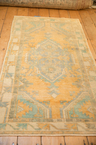 3x5.5 Vintage Distressed Oushak Rug
