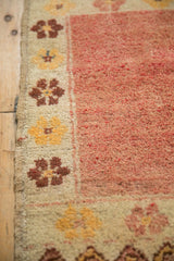 1.5x2.5 Vintage Distressed Anatolian Rug Mat