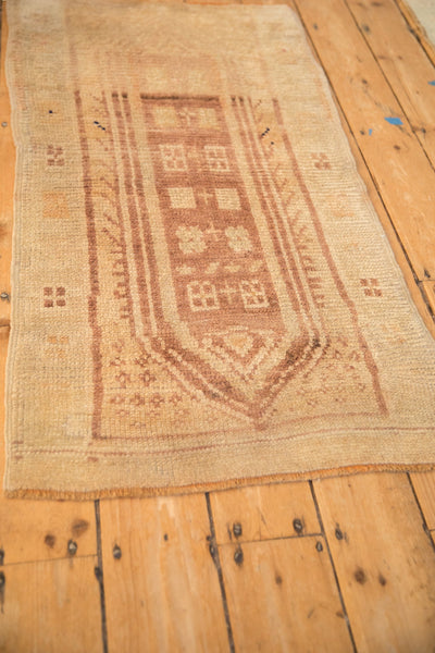 2x4 Vintage Distressed Anatolian Rug Runner