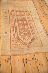 2x4 Vintage Distressed Anatolian Rug Runner