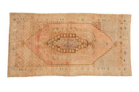 3x5.5 Vintage Distressed Oushak Rug