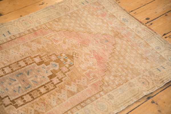 3x5.5 Vintage Distressed Oushak Rug