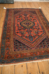 3x5 Vintage Kurdish Hamadan Rug