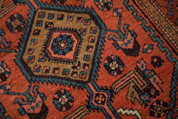 3x5 Vintage Kurdish Hamadan Rug