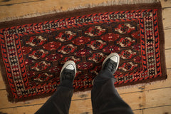 2x4 Antique Turkmen Rug Runner