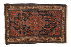 3x4.5 Vintage Tajabad Rug