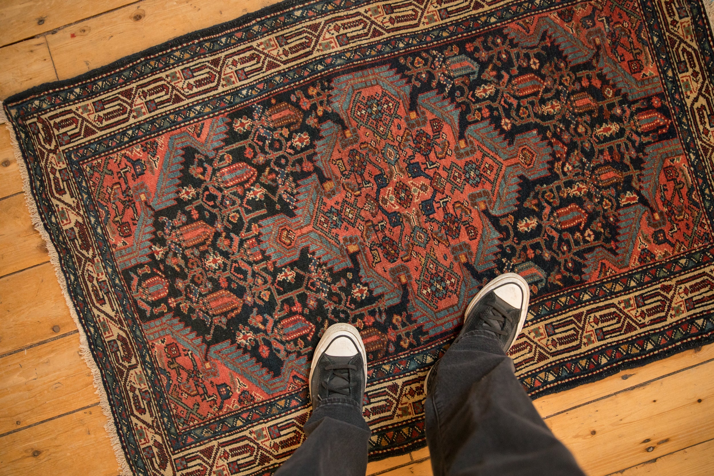 3x4.5 Vintage Tajabad Rug