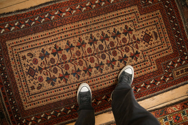 3x4.5 Antique Belouch Rug