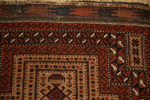 3x4.5 Antique Belouch Rug