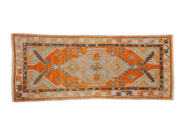 2.5x6 Vintage Distressed Oushak Rug Runner