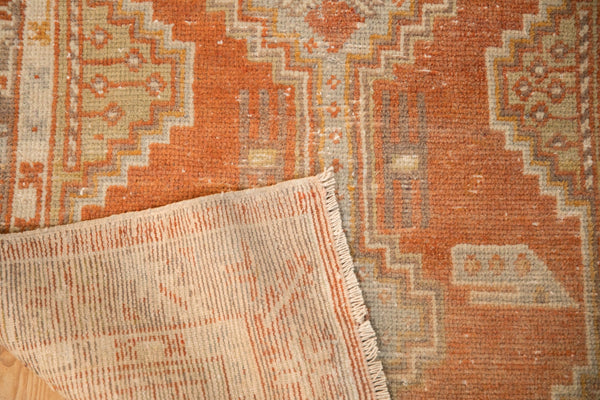 2.5x10.5 Vintage Distressed Oushak Rug Runner