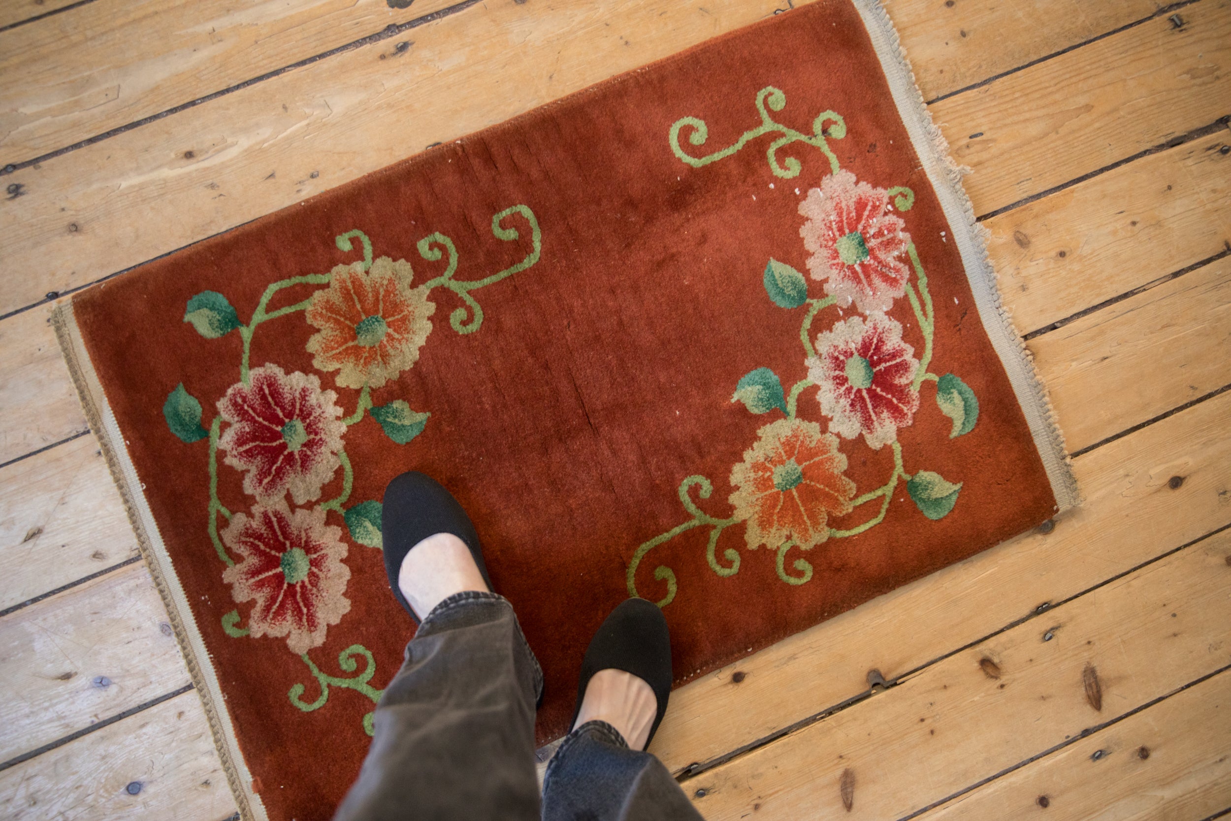 2x3 Vintage Art Deco Rug Mat