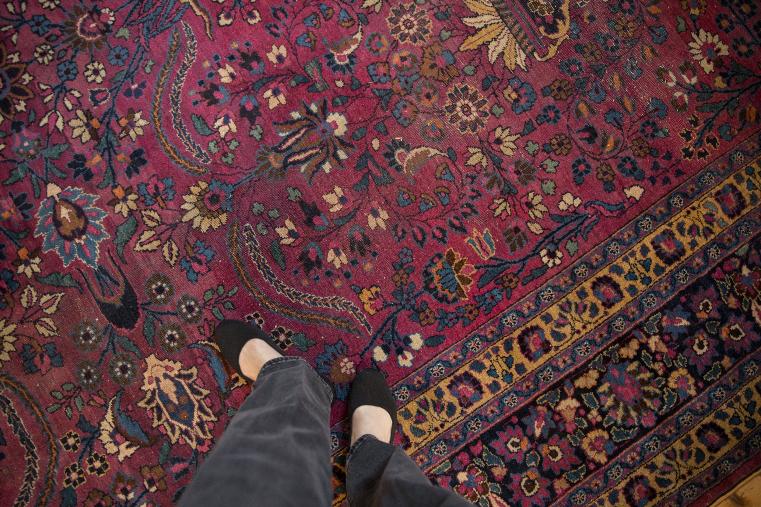 10x13.5 Vintage Meshed Carpet