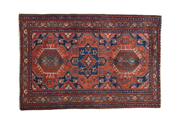 3.5x5 Vintage Karaja Rug