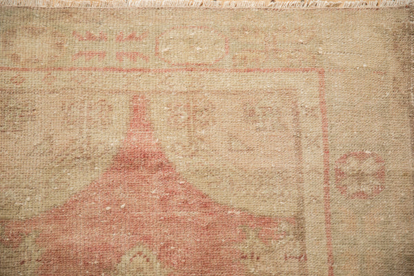 2.5x5 Vintage Distressed Oushak Rug Runner