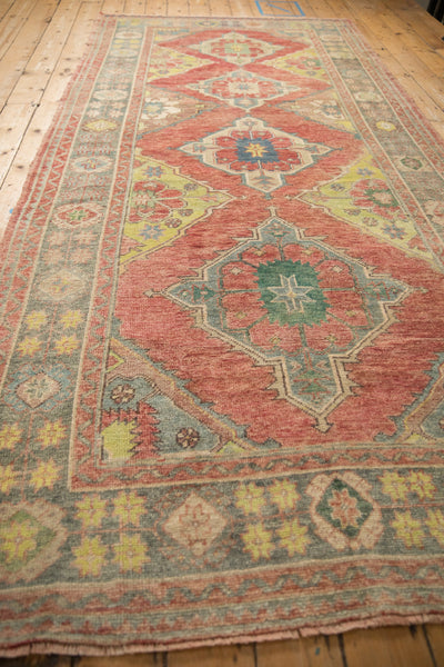 5.5x11.5 Vintage Distressed Oushak Rug Runner