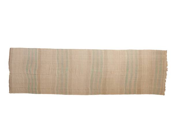 4x14.5 Vintage Distressed Turkish Kilim Rug Runner