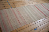 3x11 Distressed Turkish Kilim Rug Runner