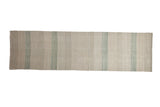 2.5x9 Distressed Turkish Kilim Rug Runner