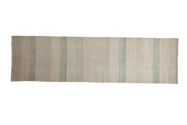 2.5x9 Distressed Turkish Kilim Rug Runner