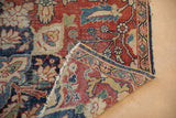 3.5x4.5 Antique Vagireh Sultanabad Square Rug