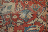 3.5x4.5 Antique Vagireh Sultanabad Square Rug
