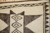 3x11.5 Vintage Distressed Kurd Rug Runner