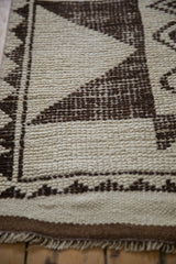 3x11.5 Vintage Distressed Kurd Rug Runner