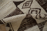 3x11.5 Vintage Distressed Kurd Rug Runner