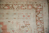 6.5x9.5 Vintage Distressed Oushak Carpet
