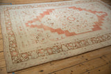 6.5x9.5 Vintage Distressed Oushak Carpet