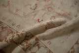 6.5x9.5 Vintage Distressed Oushak Carpet