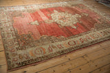 7x9.5 Vintage Distressed Oushak Carpet