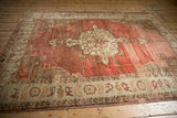 7x9.5 Vintage Distressed Oushak Carpet