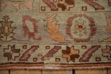 7x9.5 Vintage Distressed Oushak Carpet