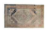 4x7 Vintage Distressed Oushak Rug