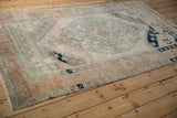 4x7 Vintage Distressed Oushak Rug