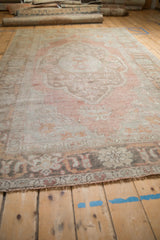 5.5x9 Vintage Distressed Oushak Carpet
