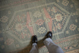 5x9 Vintage Distressed Oushak Carpet