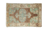 3x4.5 Vintage Distressed Oushak Rug