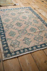 2.5x3.5 Vintage Distressed Oushak Rug