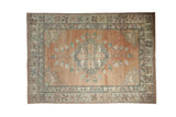 5x6.5 Vintage Distressed Oushak Rug
