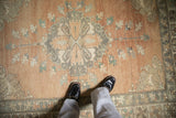 5x6.5 Vintage Distressed Oushak Rug