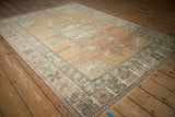 5x6.5 Vintage Distressed Oushak Rug