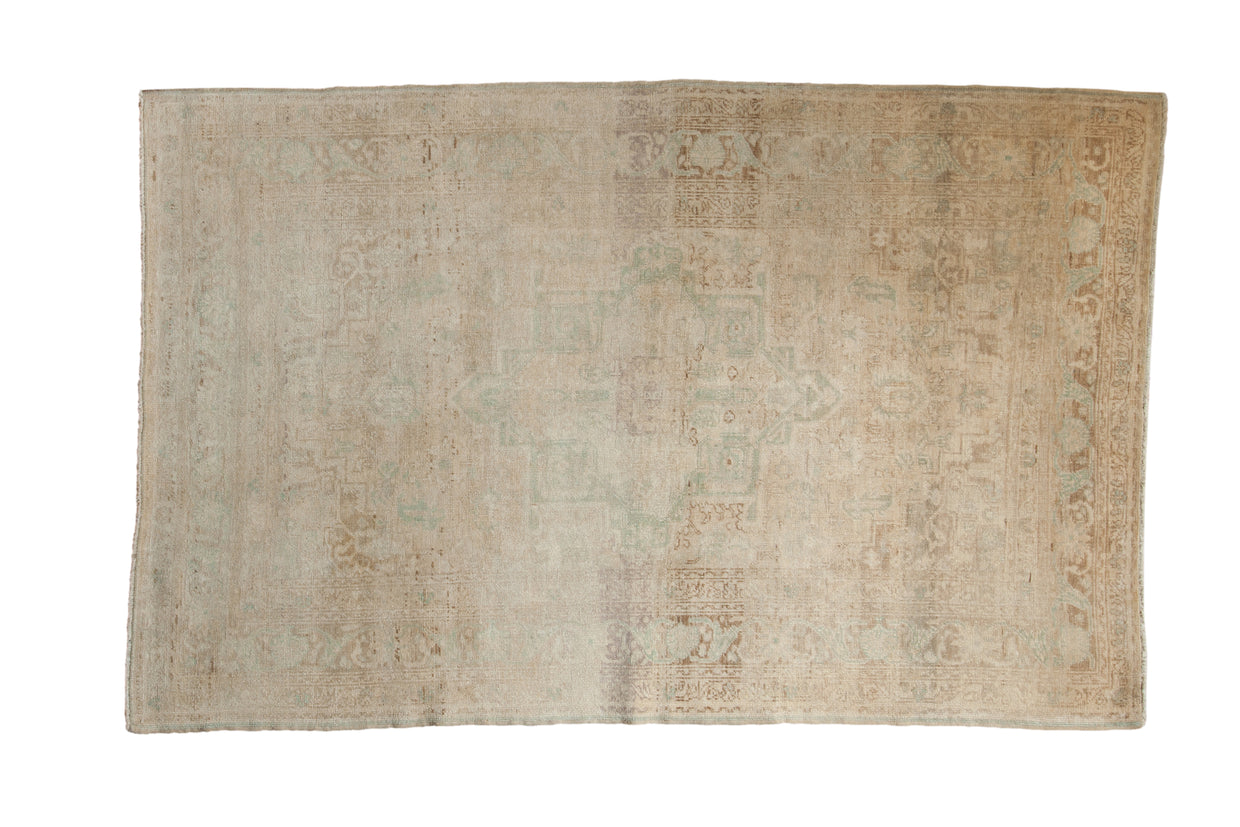 4x6.5 Distressed Peshawar Rug