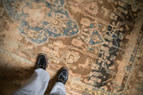 5x9 Vintage Distressed Oushak Carpet