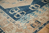 4.5x7 Vintage Distressed Oushak Rug